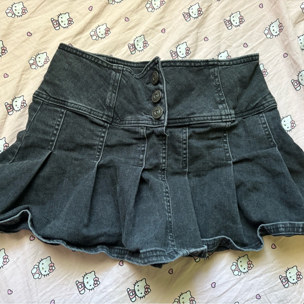 Urban Outfitters BDG Black Denim Mini Skirt